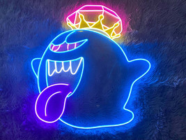Cute Ghost Mario Boo | LED Neon Sign - £175.63 GBP+