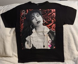 Selena La Reyna Queen Of Hearts Mexico Singer Rose Roses Flower T-SHIRT - £8.90 GBP+