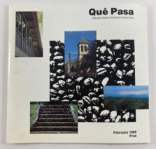 Vintage February 1989 Que Pasa Visitors Guide to Puerto Rico Magazine Bo... - $19.79