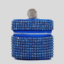  s Mini Crossbody Bag for Women Designer Rhinestones  Bags Shinny Evening Bag Pa - £149.38 GBP