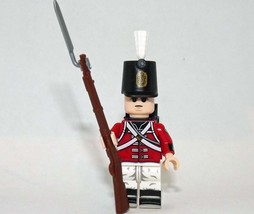 British Infantry Fusiliers Napoleonic War Soldier Building Minifigure Br... - £6.40 GBP