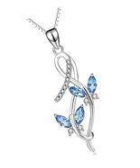 925 Sterling Silver Butterfly Series Necklace, Gifts - $149.05