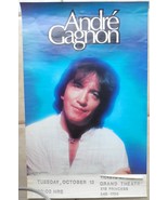 André Gagnon Quebecois Star Poster 1970&#39;s Kingston Concert 24*15 Inch Co... - $102.78 CAD