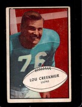 1953 Bowman #34 Lou Creekmur Vg+ Lions Hof *X67547 - £16.95 GBP