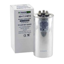 80/7.5 MFD Replaces Both 440 and 370 Volt Round Run Capacitors Dual Capacitor Tr - £56.25 GBP