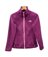 The North Face Morning Glory Fleece Jacket Small women&#39;s purple zip up C708 - £9.28 GBP