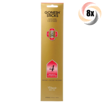 8x Packs Gonesh Incense Sticks #4 Perfumes Of Orchards &amp; Vines | 20 Sticks Each - £14.41 GBP