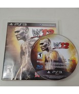 WWE 12 Wrestling Sony PlayStation 3 PS3 Game Disc &amp; Case! - £9.10 GBP