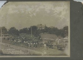 Ward &amp; Castle, Grading Junius Street Photo Dallas Texas Sept 1903 J B Wilson - $592.02