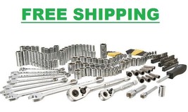 Mechanics Tool Set Wrench Sockets Kit Ratchet Ratcheting Universal 145 P... - $151.99