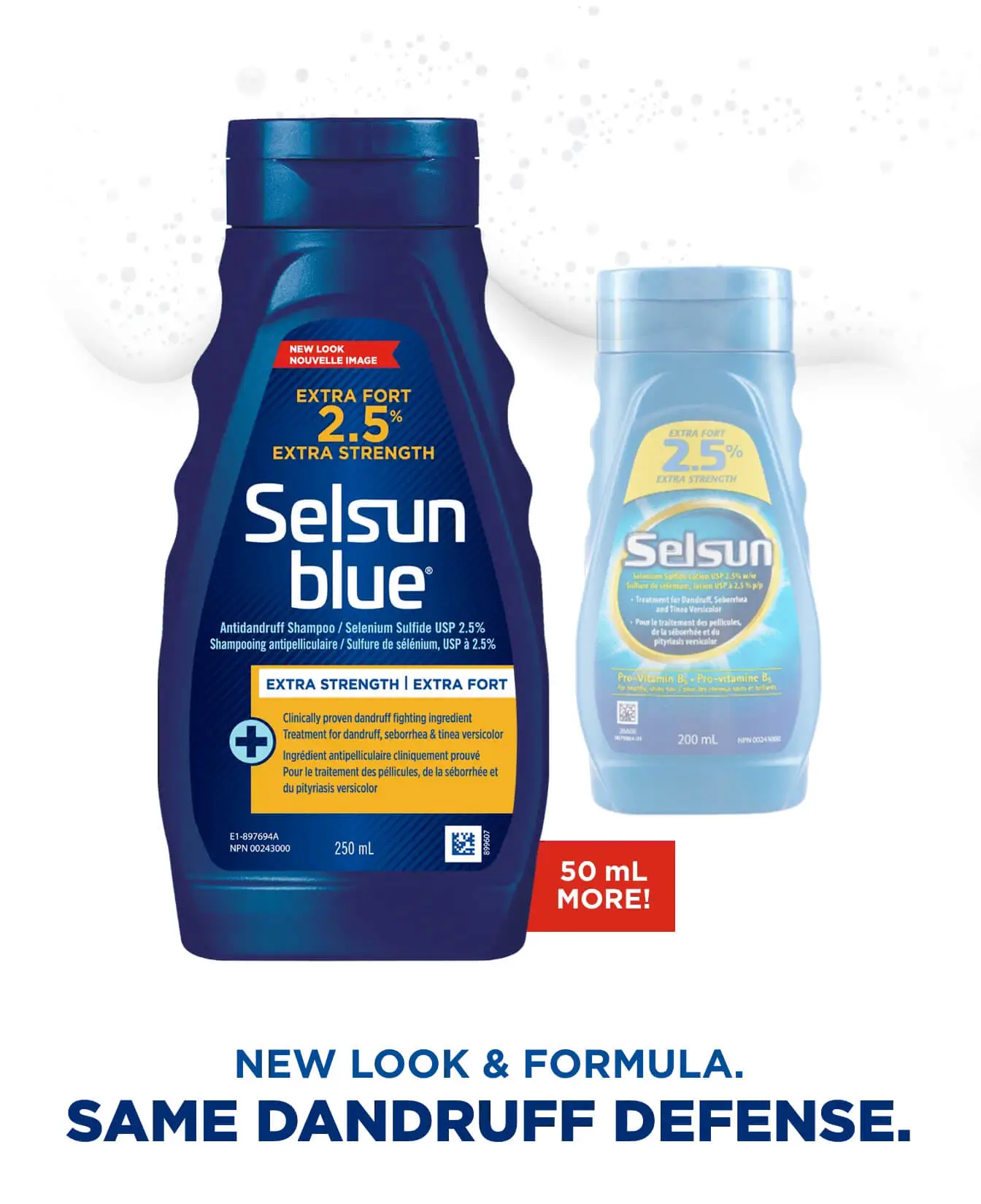 NEW Selsun Blue 2.5% Extra Strength 250 ml Anti-Dandruff Shampoo - $412.22 MXN