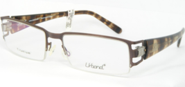 Urband Will 34 Brown Eyeglasses Glasses Frame Titanium 55-17-140mm Japan - $140.72