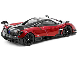 Pagani Huayra BC Rosso Dubai Red Metallic and Black with Silver Stripes &quot;Glob... - £20.44 GBP