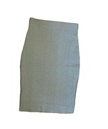 Lucy Paris Pencil Straight Skirt Light Blue Women Size Large Knit - $56.43