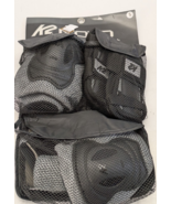K2 Sports MOTO Protective Gear 3-pieces Pad Set - Gray Black, Men&#39;s (Small) - $40.73 CAD
