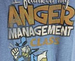 XL Men&#39;s Donald Duck I Flunked My Anger Management Class Disney Parks Te... - $14.95