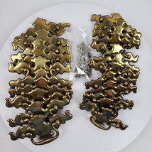 Vintage Metal Drawer Pull Salvage Parts Gold - £55.24 GBP