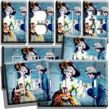 Victorian Era Courtier Kissing Girl Hand Light Switch Outlet Wall Plate Hd Decor - £9.58 GBP+