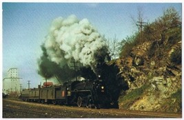 Postcard Grand Trunk Railroad Train Number 17 Portland Maine 1956 - £3.86 GBP