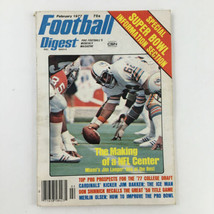 Football Digest Magazine February 1977 NFL Miami&#39;s Jim Langer No Label - £18.63 GBP