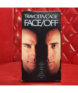 FACE/OFF, VHS (1997), John Travolta, Nicolas Cage, John Woo - $1.98