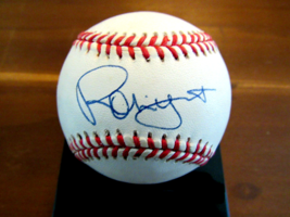 Robin Yount Wsc Milwaukee Brewer Hof Signed Auto Vtg Era Oal Baseball Beckett - £92.00 GBP