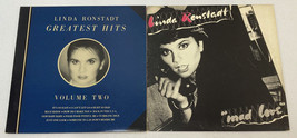 Linda Ronstadt – Greatest Hits Vol. 2 &amp; Mad Love (2 x Vinyl LP Record Albums) - £16.03 GBP