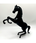 Murano Glass, 4 1/2 inches, Handcrafted Unique Standing Arabian Horse Fi... - £59.64 GBP