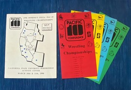 1990 Wrestling Championship Pac 10 Conference CSUB Bakersfield CA Progra... - £19.96 GBP