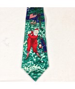 Tango by Max Raab &quot;Americana Series&quot;,From Santa,Christmas Silk Tie,58&quot;in... - £22.82 GBP