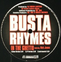 Busta Rhymes / Rick James &quot;In The Ghetto / Get You Some&quot; 2006 Vinyl 12&quot; *Sealed* - £14.09 GBP