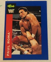 Paul Roma 1991 WWF WWE wrestling Classics trading Card #81 - $1.97