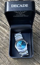 Decade Diamond Dial Quartz Watch W/ Box (Needs Battery) - $256.61 MXN