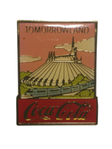 Disney 1986 WDW Space Mountain Tomorrowland 15th Anniversary Coca-Cola  Pin#579 - $22.75