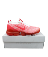 Nike Air Vapormax Flyknit 3 Ember Glow Red White Women&#39;s Size 7.5 NEW CK... - $3,382.71 MXN