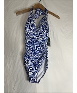 Ralph Lauren Women&#39;s Slimming Fit One Piece Swimsuit size 8 - $992.33 MXN