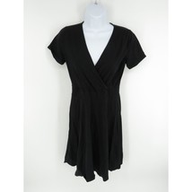 Msbasic Women&#39;s Dress Short Sleeve Cross Wrap Casual Midi Medium - £10.12 GBP