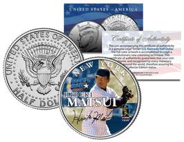 HIDEKI MATSUI JFK Kennedy Half Dollar Colorized US Coin ROOKIE STAR * NY... - £9.65 GBP