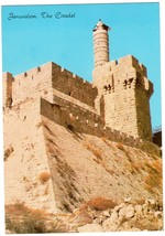 The Citadel Jerusalem Unposted Vintage Postcard - £7.77 GBP