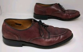 Allen Edmonds Bradley Men’s Shoes Leather Size 11 D Oxford Split Toe Bur... - £37.68 GBP