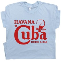 Cuba T Shirt Vintage Hotel Retro Motel Famous Cuban Bar Pub Shirt Cool Graphic - £15.97 GBP