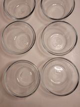8 New Anchor Hocking 6 Oz Dessert Dishes with Plastic Lids image 5