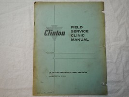 Clinton engine manual cover sheet - £5.27 GBP