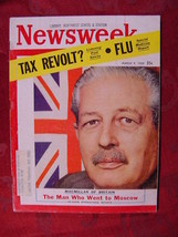 Newsweek March 9 1959 3/9/59 Harold Macmillan Britain + - £5.09 GBP