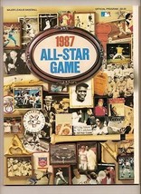 1987 MLB All Star Game Program Oakland - £26.32 GBP