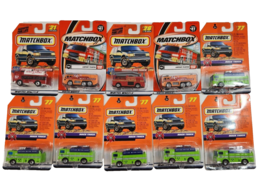 Matchbox Firetruck Airport Pumper Mack Truck Diecast Cars Lot of 10 New MOC - £32.95 GBP