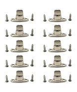 Military Canvas twist connectors - stainless (10pk) with screws. - €25,63 EUR