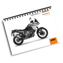 KTM 2018 - 1090 ADVENTURE R - OWNERS MANUAL USER GUIDE - $49.99