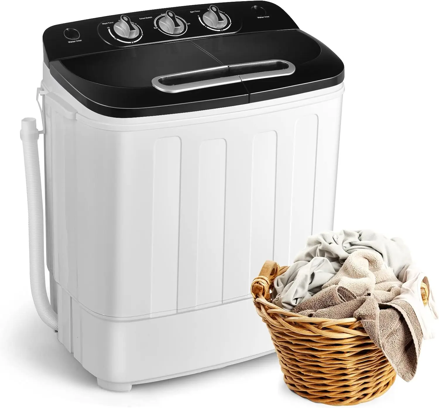 Tiktun Portable Washer and Dryer Combo XPB36-1288SA Mini Washing Machine... - $268.33