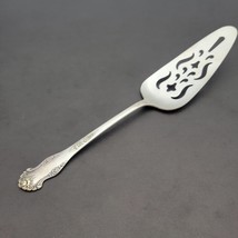 National Silver Holiday Server Cake / Pie 1951 King Edward Rose - $549.96 MXN